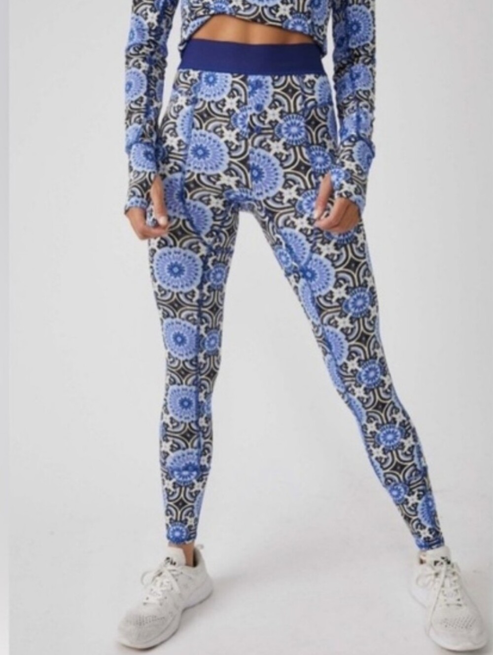 FP Movement Fireside Kaleidoscope Print Base Layer Leggings